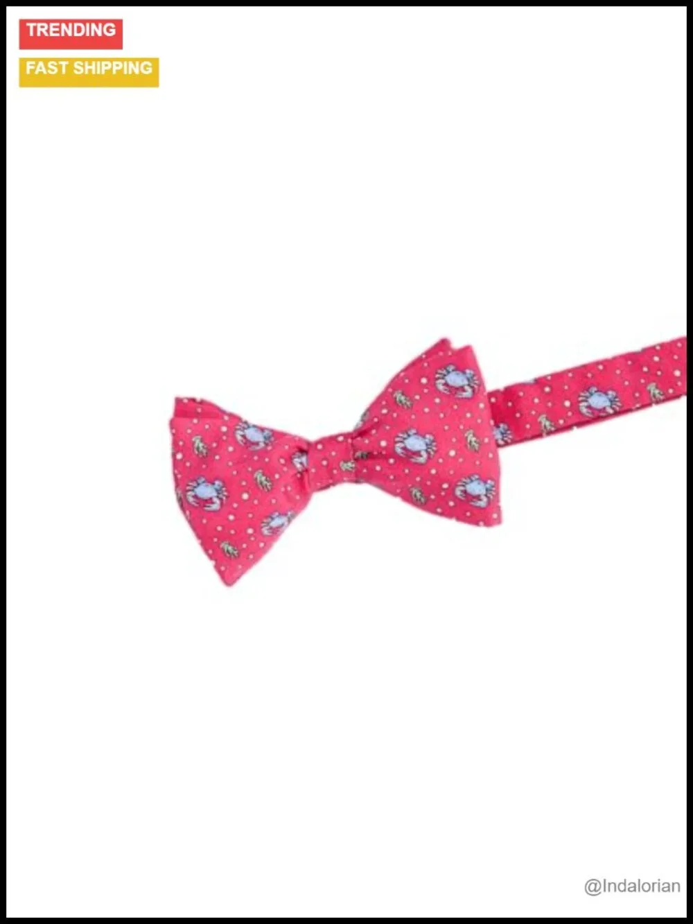 Handmade Silk Adjustable Bow Tie, Men's Accessory, One Size Fits Most
